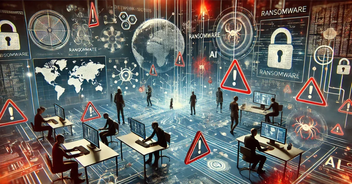 Cybersecurity, ransomware, AI